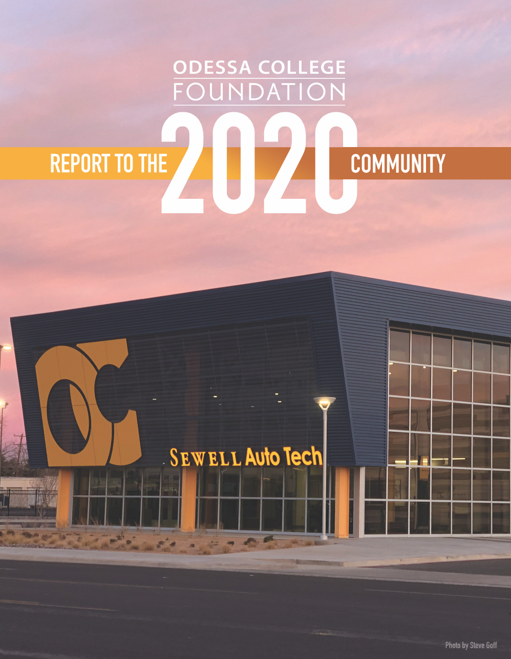 2020 Report to the Community cover