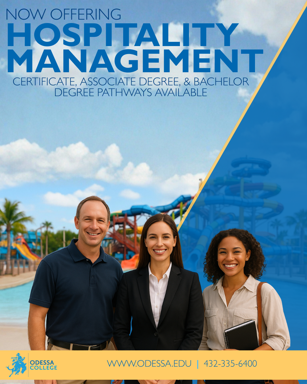 Hospitality Management info poster