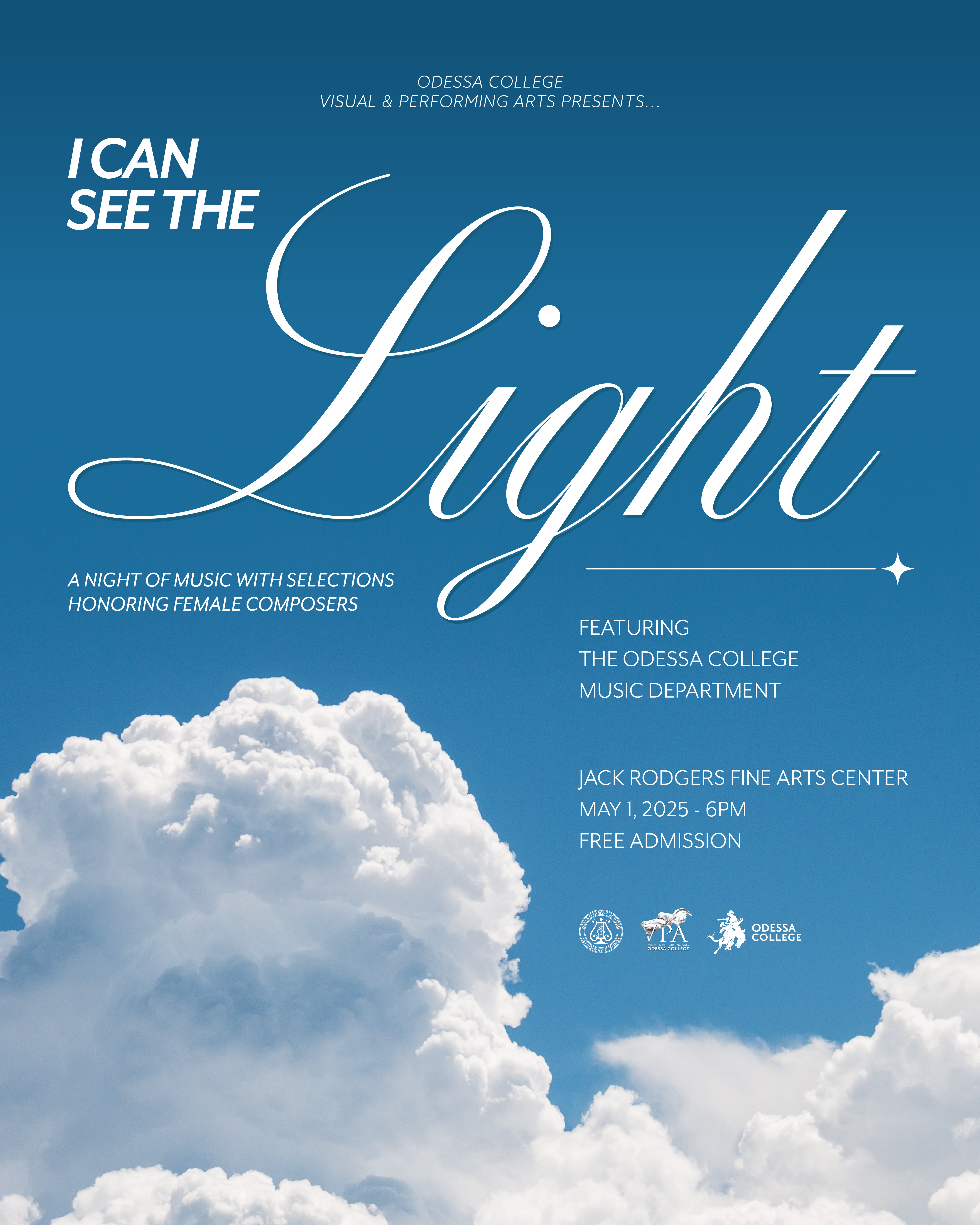 Poster with information about the event