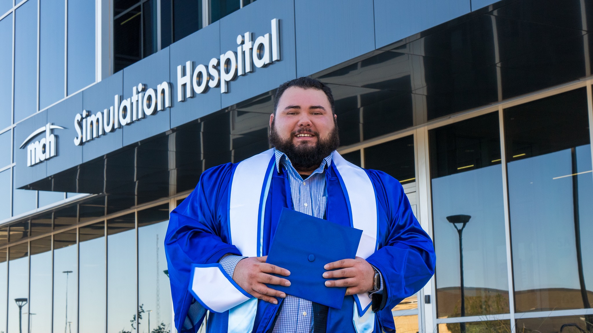 in the Amphitheater in front of WHSB