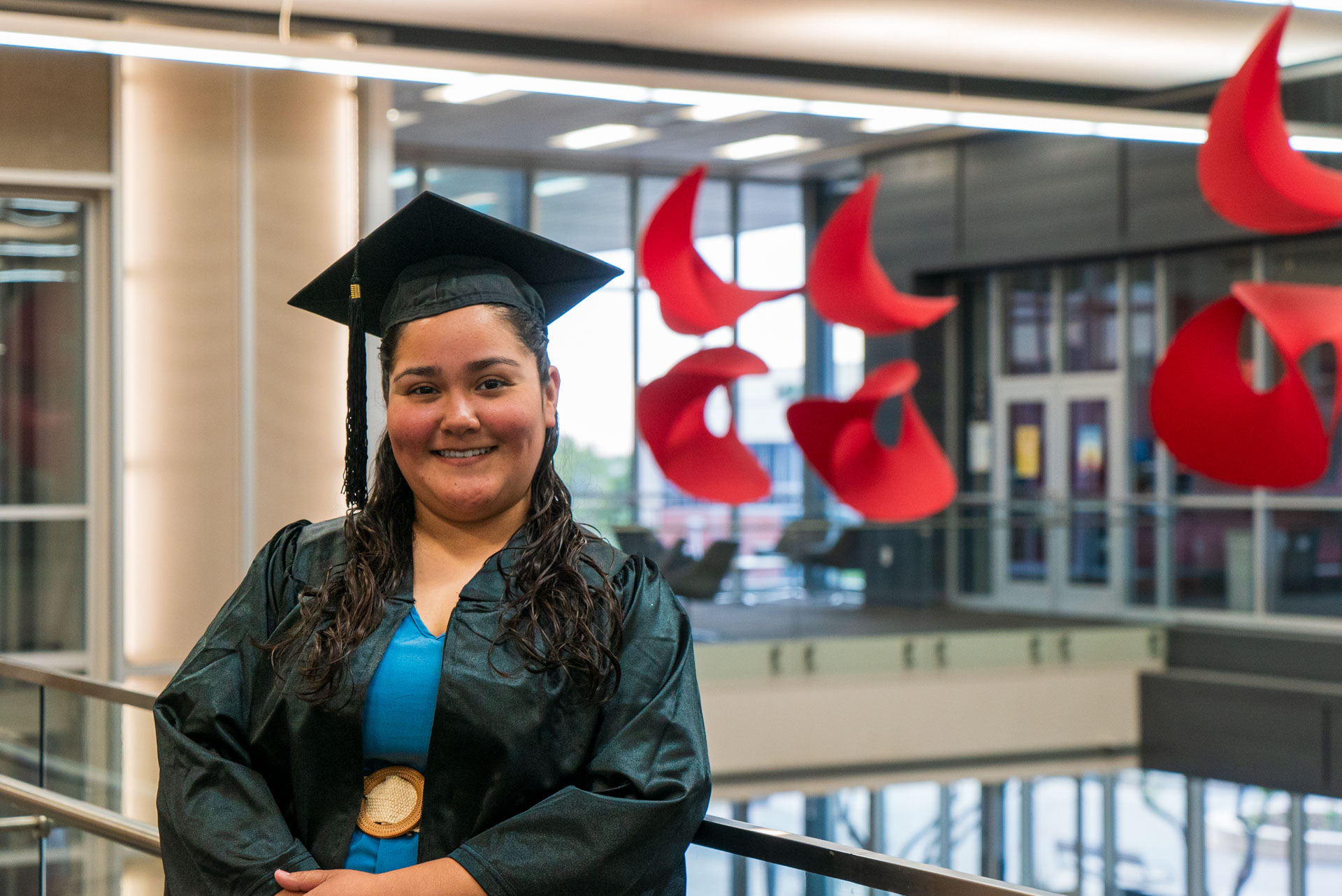 Vanessa in SCC Building