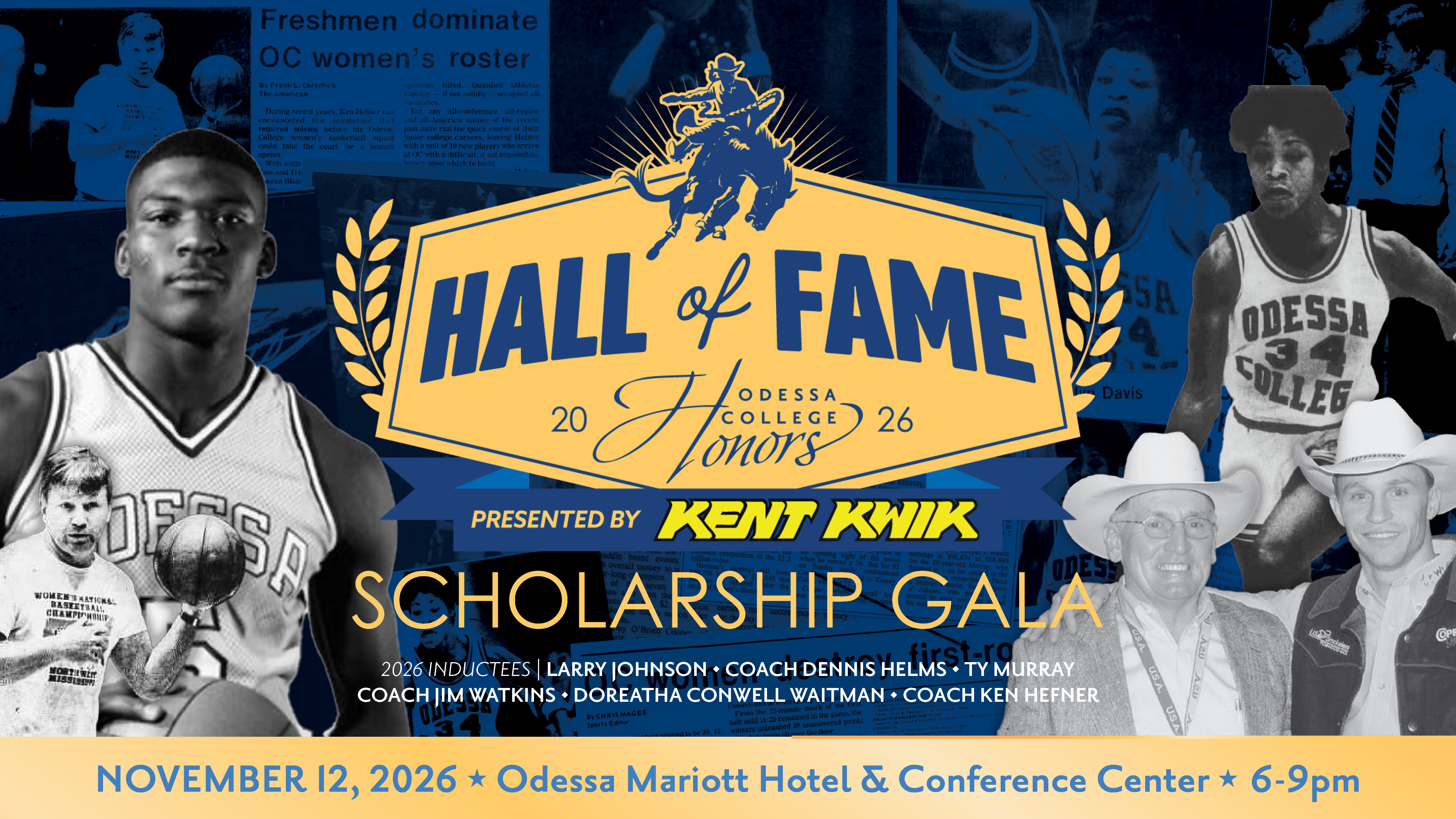 OC Honors 2026 Hall of Fame infographic