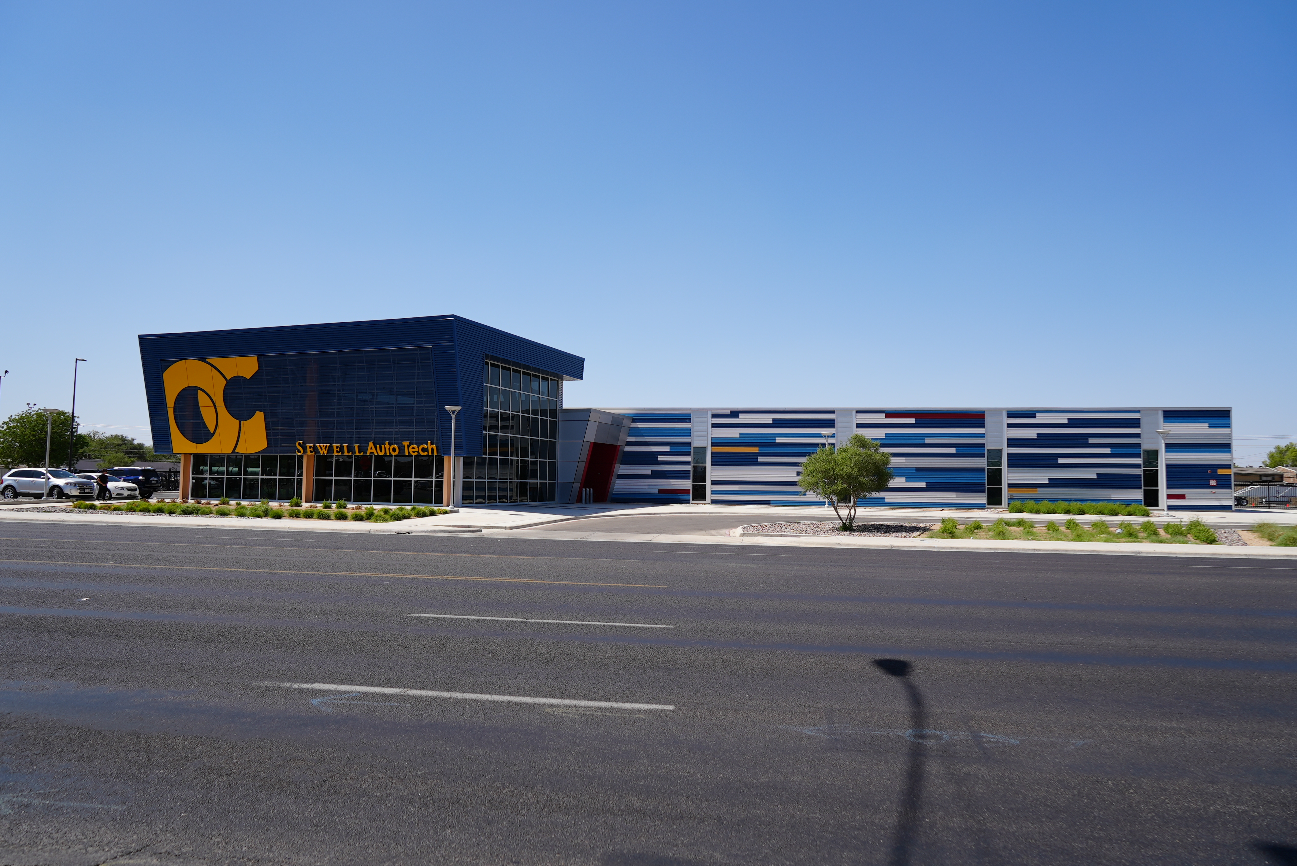 Odessa College Sewell Auto Tech building