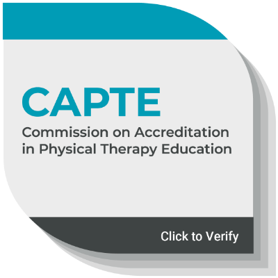 Commission on Accreditation in Physical Therapy Education (CAPTE) Verify Status logo